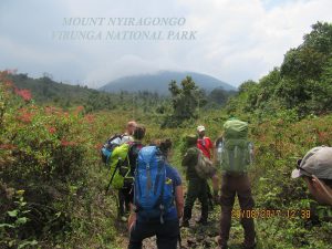 mount nyiragongo volcano Hiking Safari Trips Congo
